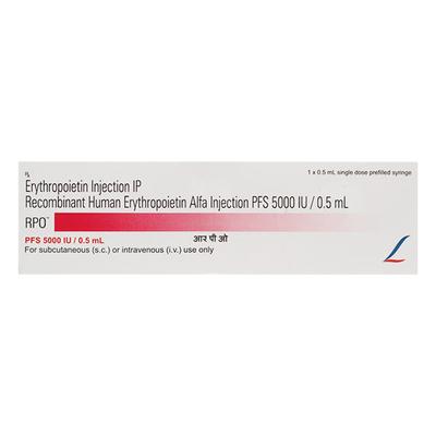 RPO 5000IU Injection(Pfs) 1ml - Haematopoiesis-Hae