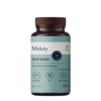 Miduty Stop Aging Capsule 60's - Vital Health