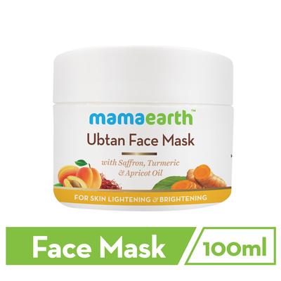 Mamaearth Face Mask Cream - Ubtan 100 ml - Masks & Peels