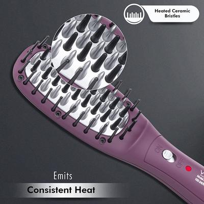 Vega Professional Mighty Mini Hair Straightening Brush, (VPVMS-08) 1's - Hair Dryers