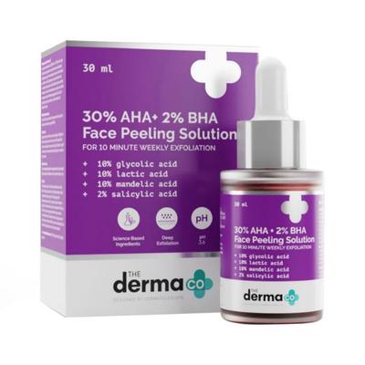 The Derma Co. 30 Percent AHA Plus 2 Percent BHA Face Peeling Solution 30ml - Bb & Cc Creams