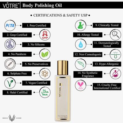 Votre Body Polishing Oil 100 ml - Creams/Oils/Lotions