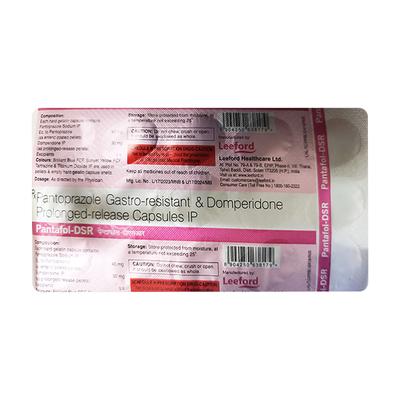 PANTAFOL DSR Capsule 15's - Ulcer/Reflux/Flatulence-Aaa