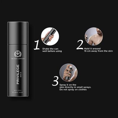 The Man Company - Legend & Bold BODY SPRAY (TMC-WEB-2317) 1's - Men Perfumes (Edt/Edp)