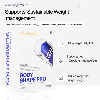 Beautywise Dual Action Body Shape, Weight Management for Men & Women 30's - Multi-Vitamins