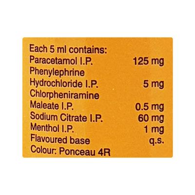 Alex P Syrup 60ml - Cough And Cold-Cou