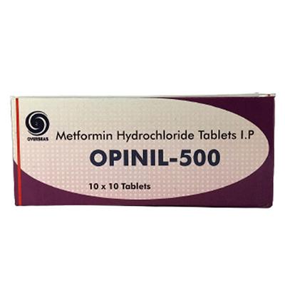 OPINIL 500 Tablet 10's - Diabetes-Ant