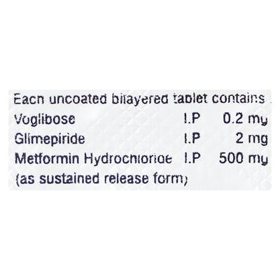 VOGLISTAT GM 2 Tablet 10's - Diabetes-Ant
