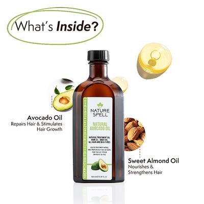 Nature Spell Avocado Hair Oil 150 ml - Hair Oils