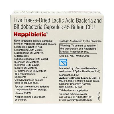 HAPPIBIOTIC Capsule 5's - Diarrhoea-Ant