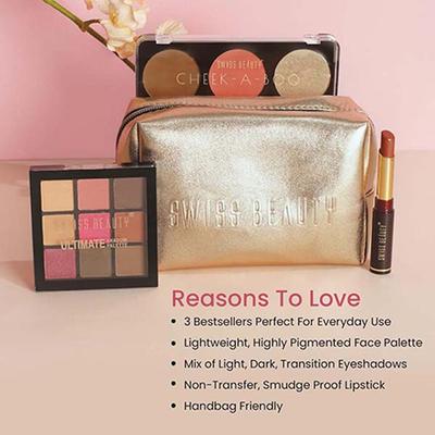 Swiss Beauty Ultimate Everyday Makeup Kit 26 gm - Makeup Kits & Sets