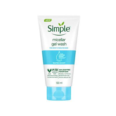Simple Water Boost Micellar Facial Wash 150 ml - Face Wash & Cleansers