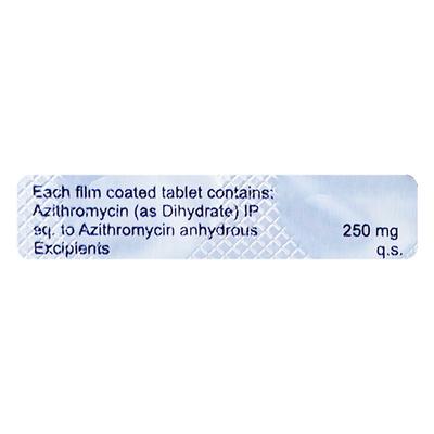 ZADY 250mg Tablet 10's - Bacterial Infections-Mac