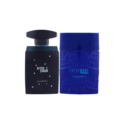 Maryaj After Dark EDP Woody Aromatic Perfume And Maryaj Fresh Wave EDP Citrus Woody Perfume 200 ml - Men Perfumes (Edt/Edp)