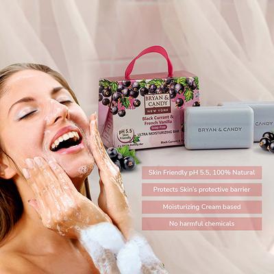 Bryan & Candy Black Currant Bathing Bar 230 gm - Soaps