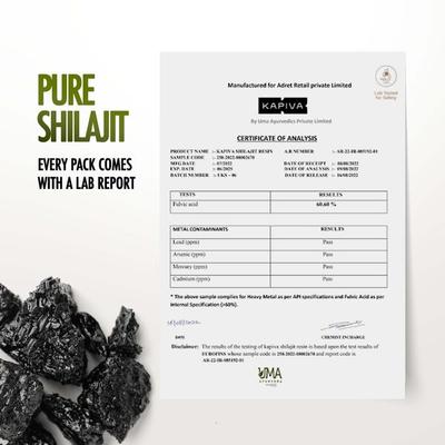 Kapiva Him Foods Shilajit Gold Resin 20 gm - Sexual Healthcare