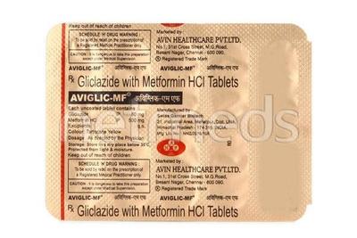 Aviglic MF Tablet 10'S - Diabetes-Ant