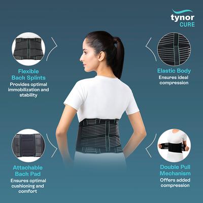 Tynor Back Support - Belt (S) 1's - Abdomen/Neck/Arm/Elbow Supports