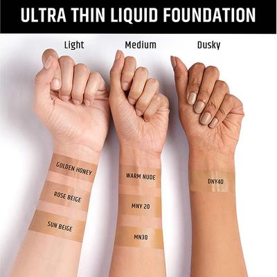 Insight Cosmetics Ultra-Thin Second Skin Long Wear Foundation LN15 20 ml - Foundation