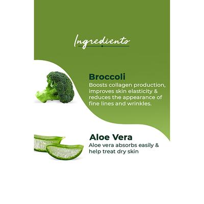 Organic Harvest Vitamin A Face Serum with Broccoli & Aloe Vera Ideal for Dry Skin, Anti-Ageing, Reduces Wrinkles 30 ml - Face Serum