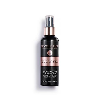 Makeup Revolution London Glow Fix Illuminating Fixing Spray 100ml - Highlighters & Illuminators