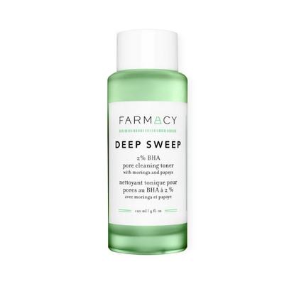 Farmacy Deep Sweep 2% BHA Pore Cleaning Toner with Moringa+Papaya 120ml - Face Gels
