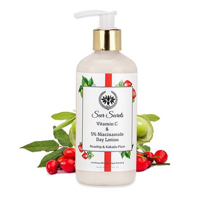 Seer Secrets Rosehip And Kakadu Plum Vitamin C & Niacinamide Day Lotion 300 ml - Face Moisturizers