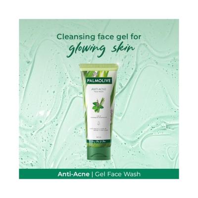PALMOLIVE ANTIACNE FACE WASH TULSI & LEMONGRASS ESSENTIAL OIL EXTRACT 100 ml - Face Wash & Cleansers