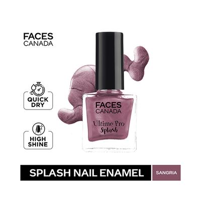 Facescanada Ultime Pro Splash Nail Enamel Sangria 156 8 ml - Nail Polish