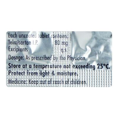 Telpres 80mg Tablet 10'S - Hypertension-Ang