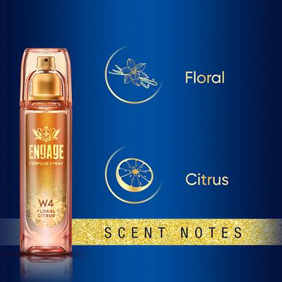 Engage WOMEN+ NEW Perfume SprayW4 120Ml - Women Perfumes (Edt/Edp)