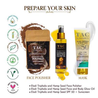TAC The Ayurveda Co. Ultimate Face Polisher Scrub 25gm - Personal Care (Ayush)