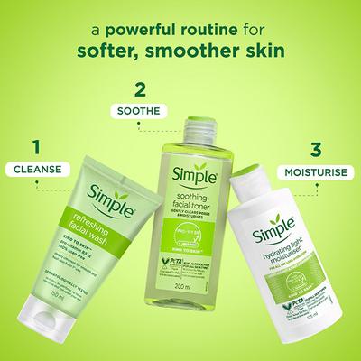 Simple Kind To Skin Soothing Facial Toner 200 ml - Toners