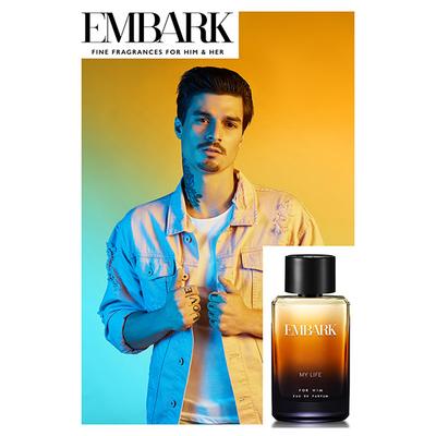 My Life For Him - EDP 100 ml - Men Perfumes (Edt/Edp)