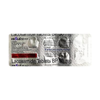 COSLO 50 Tablet 10's - Epilepsy/Convulsion-Ant