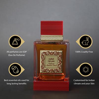 Rihanah Velvet Amber Oud Eau De Parfum 125ml - Perfumes (Edt/Edp)