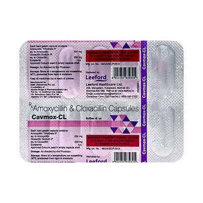 CAVMOX CL Capsule 10's - Bacterial Infections-Pen