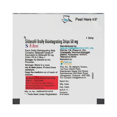 S Film Strip 5'S - Impotence/Erectile Dysfunction (Ed)