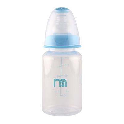Mothercare Narrow Neck Bottle - Blue 150 ml - Feeding & Nursing