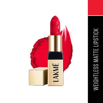 Lakme Rouge Bloom Powder Matte Bullet Cherry Blossom 207 4 gm - Lipsticks