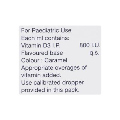 Ultra D3 800IU Drops 15ml - Supplements-Vit