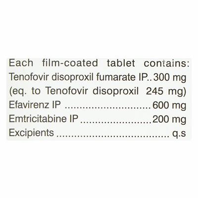 Trustiva Tablet 30'S - Viral infections-Ant
