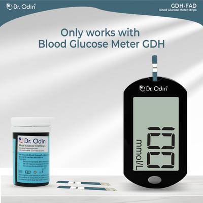 Dr. Odin Blood Glucose Test Strips - (GDH-FAD) (AC-307) (Pack of 2 x 25's) - Blood Pressure Monitors