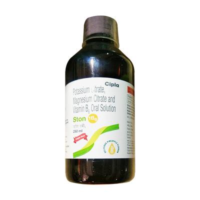 STON 1 B6 SUGAR FREE DELICIOUS PINEAPPLE FLAVOUR Oral Solution 250ml - Kidney Disease/Stones-Uri