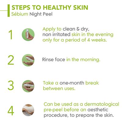 Bioderma Sebium Night Peel Cream 40 ml - Night Cream