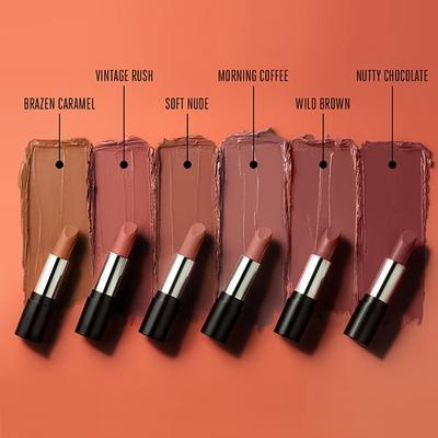 Lakme Absolute Matte Revolution Lip Color 301 Morning Coffee 3.5 Gm - Lipsticks