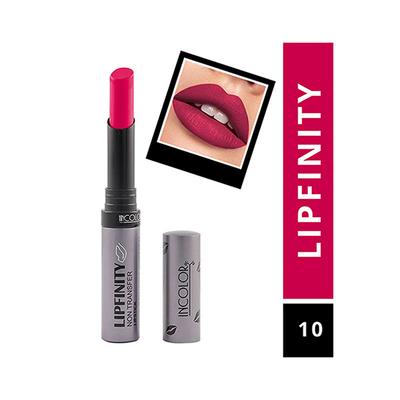 Incolor Lipfinity Lipstick 10 Pink 2.3 Gm - Lipsticks