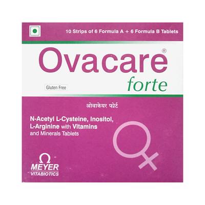 OVACARE FORTE GLUTEN FREE Tablet 12's - Supplements-Vam
