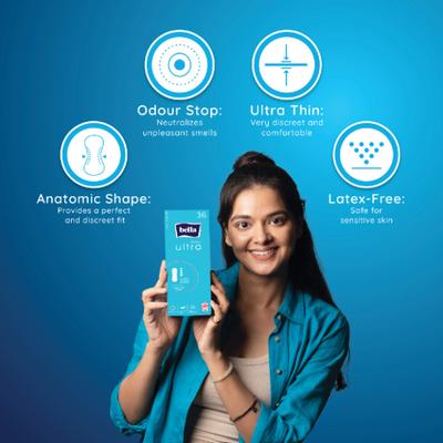 Bella Panty Ultra High Absorbency Panty Liners - XL 36's - Panty Liners