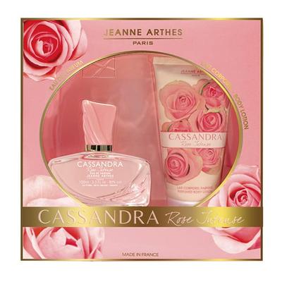 Jeanne Arthes Cassandra Rose Gift Set (Eau de Parfum 100ml + Body Lotion 150ml) 250 ml - Perfumes (Edt/Edp)